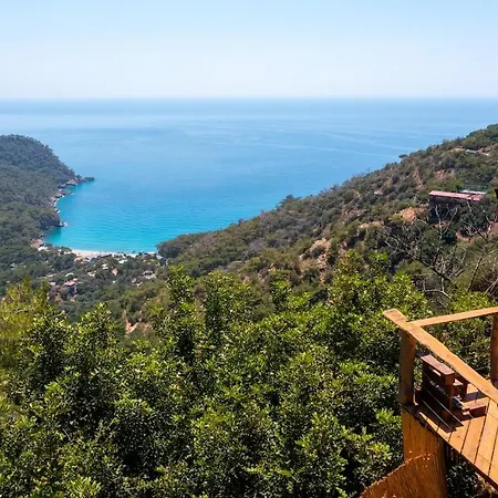 公寓 Uzak Spectacular Views In Kabak
